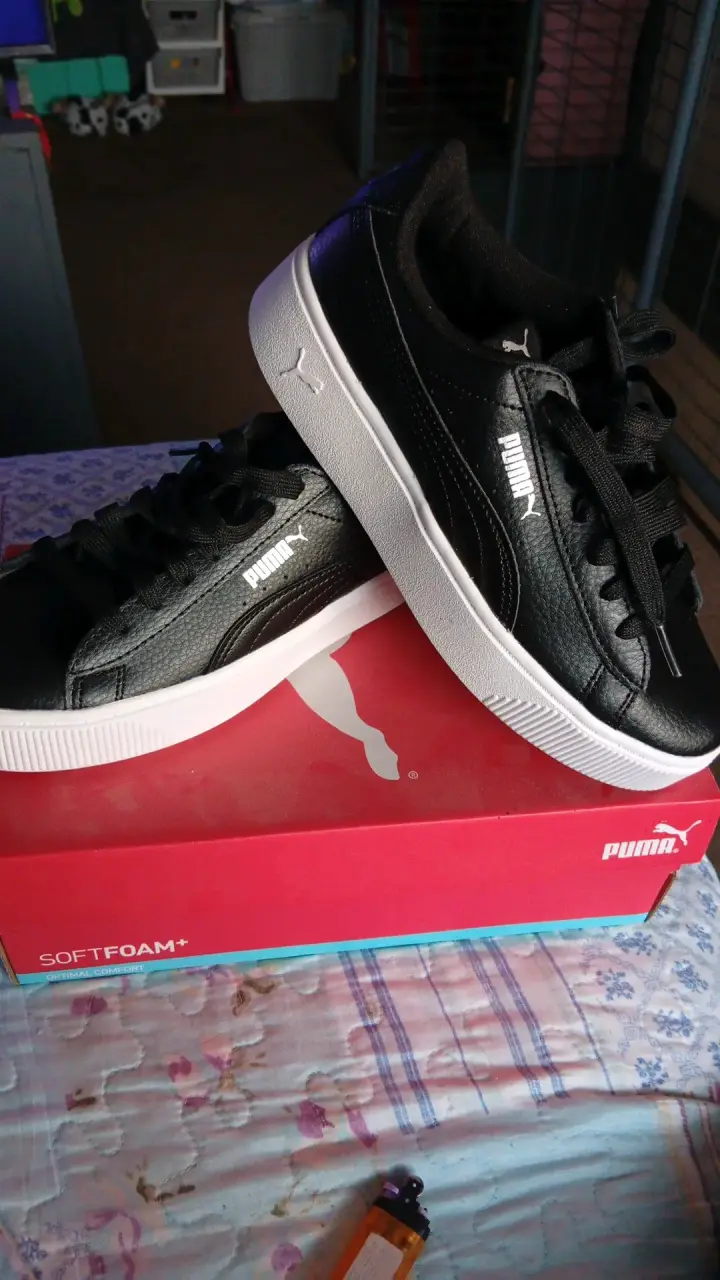 Zapatillas negras Puma SoftFoam para mujer
