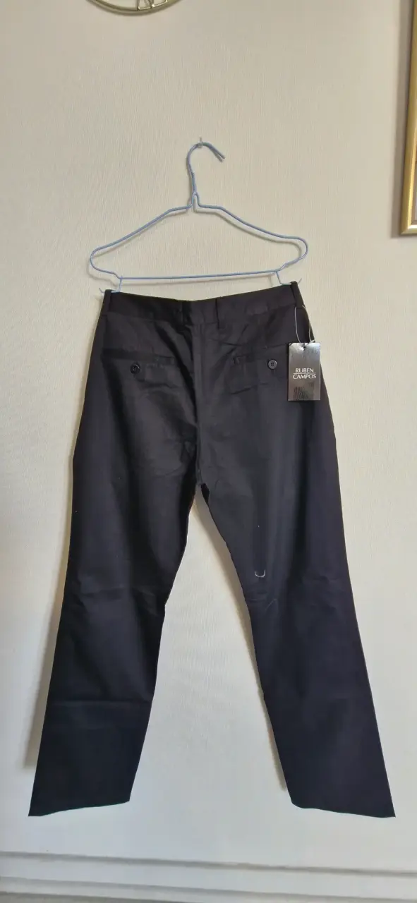Pantalones negros Ruben Campos talla 46 - 3