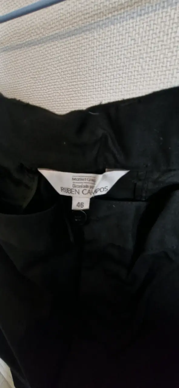Pantalones negros Ruben Campos talla 46 - 4