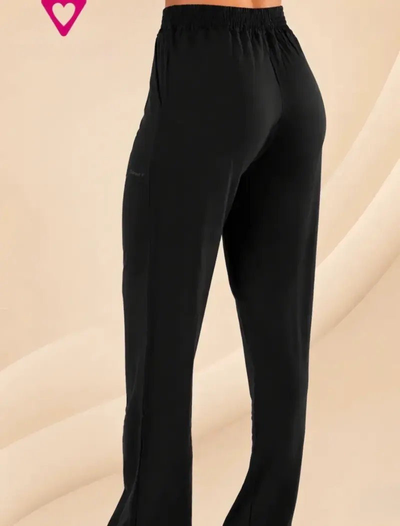 Pantalones deportivos negros para mujer - 2
