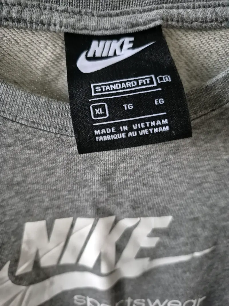 Vestido Nike Sportswear gris con rayas - 2