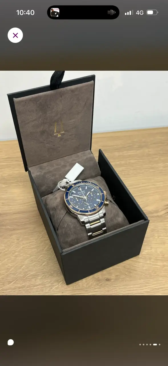 Reloj Bulova Marine Star cronógrafo azul - 2