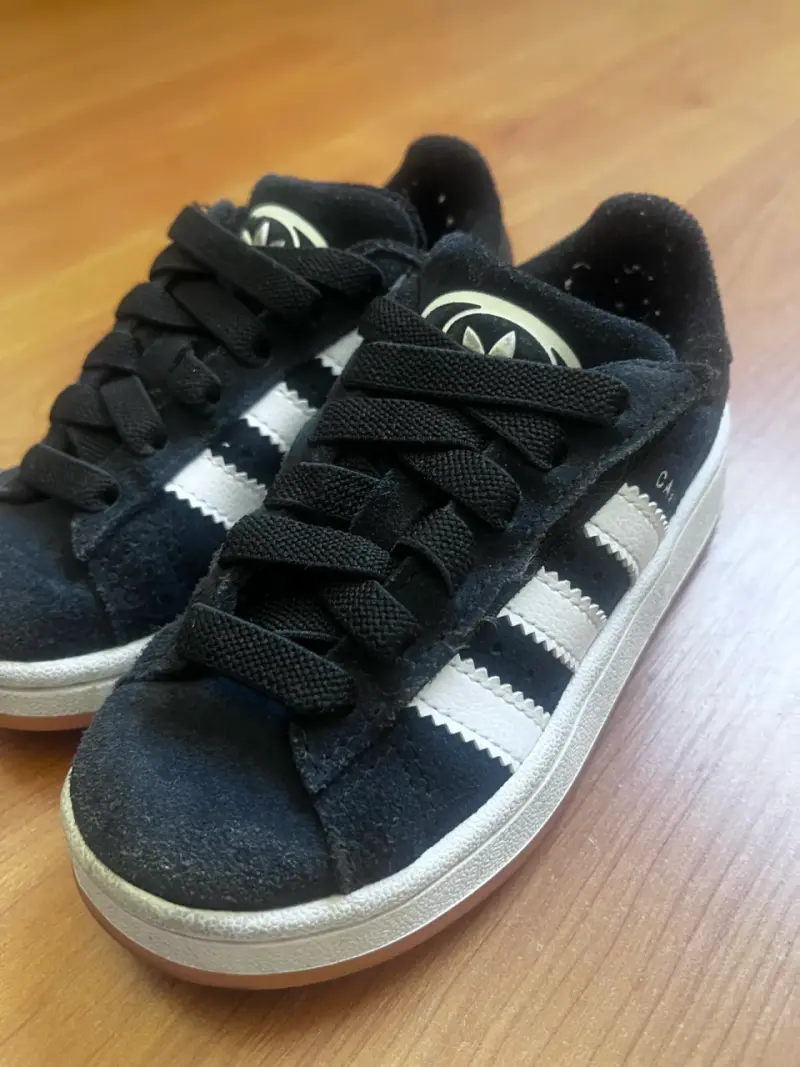 Zapatillas Adidas Campus 00s para niñas, negras - 3