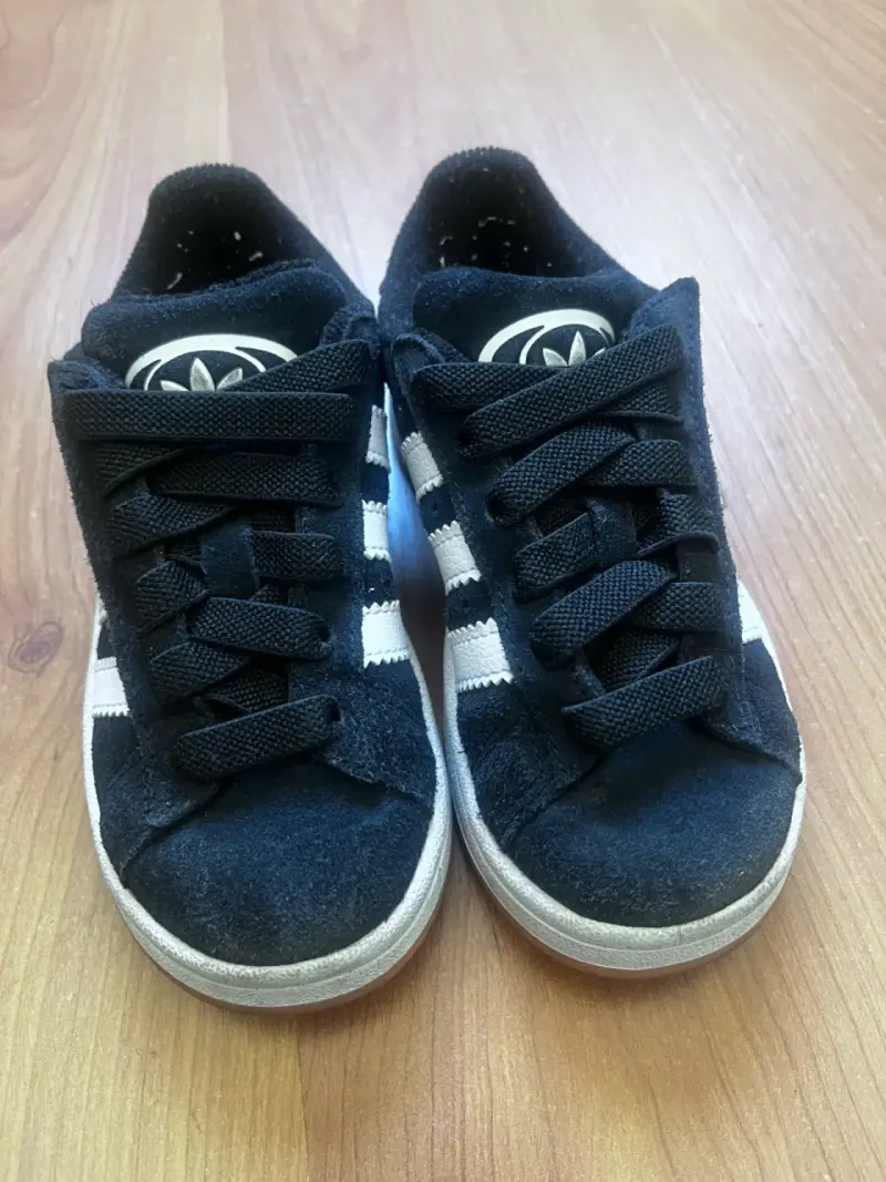 Zapatillas Adidas Campus 00s para niñas, negras - 4