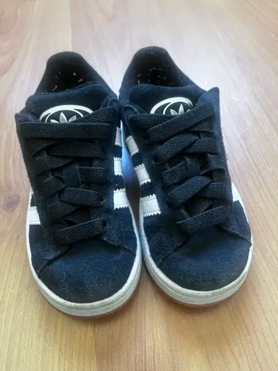 Zapatillas Adidas Campus 00s para niñas, negras - miniatura 4