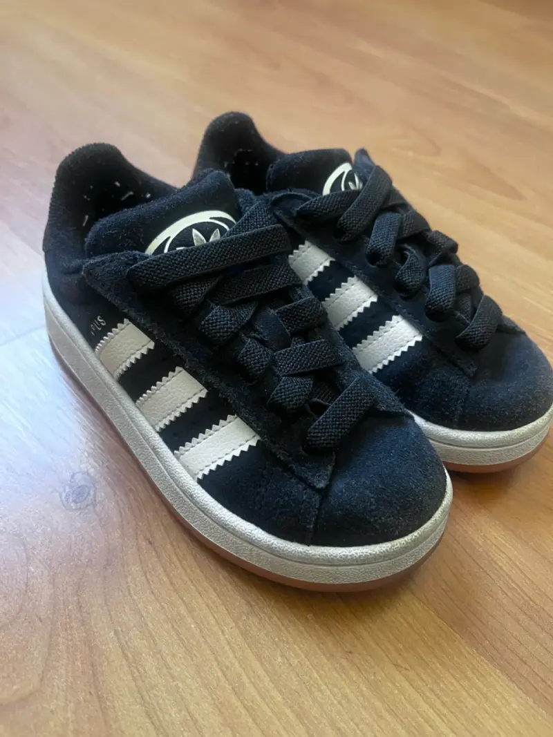 Zapatillas Adidas Campus 00s para niñas, negras - 5