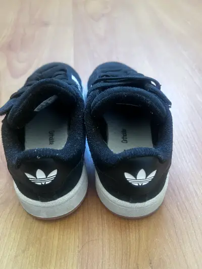 Zapatillas Adidas Campus 00s para niñas, negras - miniatura 6
