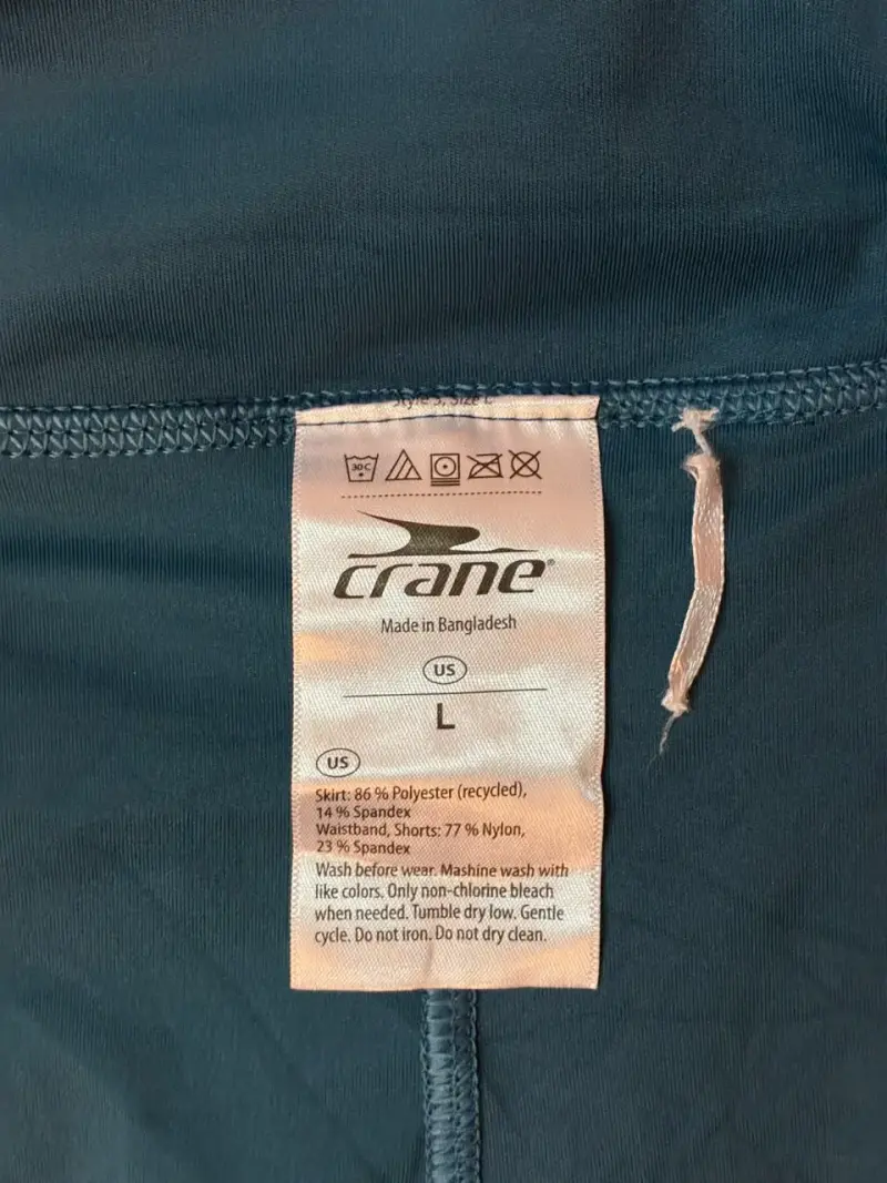 Falda deportiva azul Crane talla L - 3