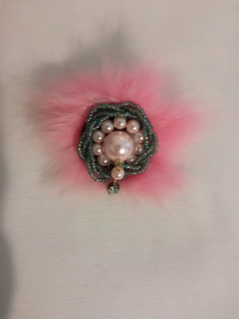 Prendedr de pelo con perlas - 5