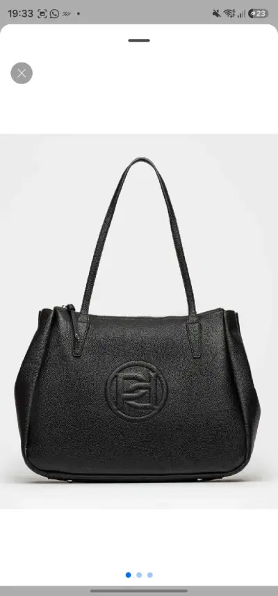 Bolso prüne negro - miniatura 1