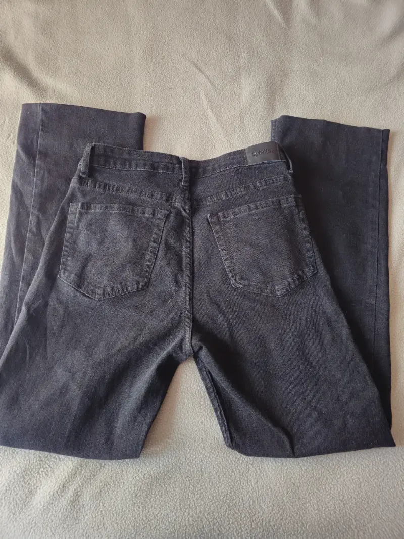 Jeans negros  Sybilla para mujer talla 36 - 3