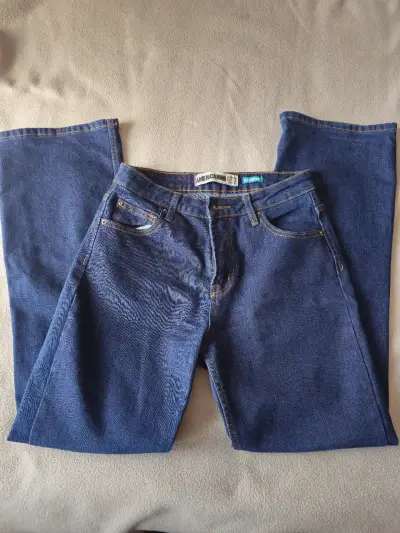 Jeans azul recto Americano talla 36 - miniatura 3