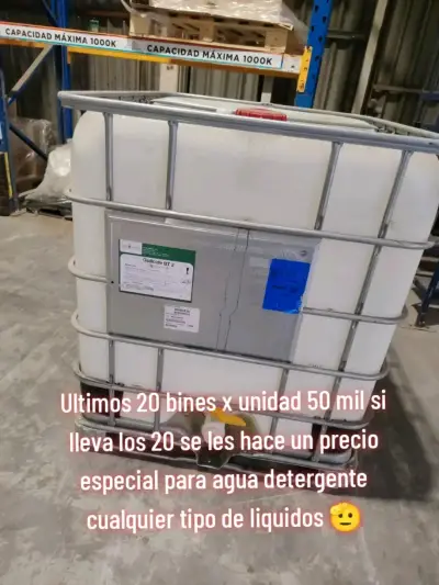 Contenedor IBC 1000L para líquidos - miniatura 1