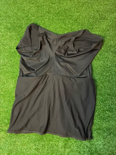 Falda corta negra casual - miniatura 3