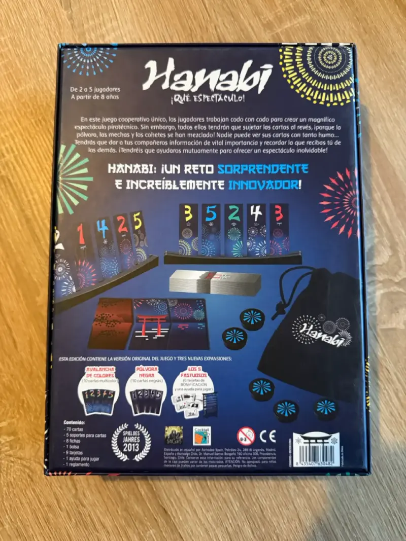 Juego de Mesa Hanabi ¡Qué Espectáculo! - 2