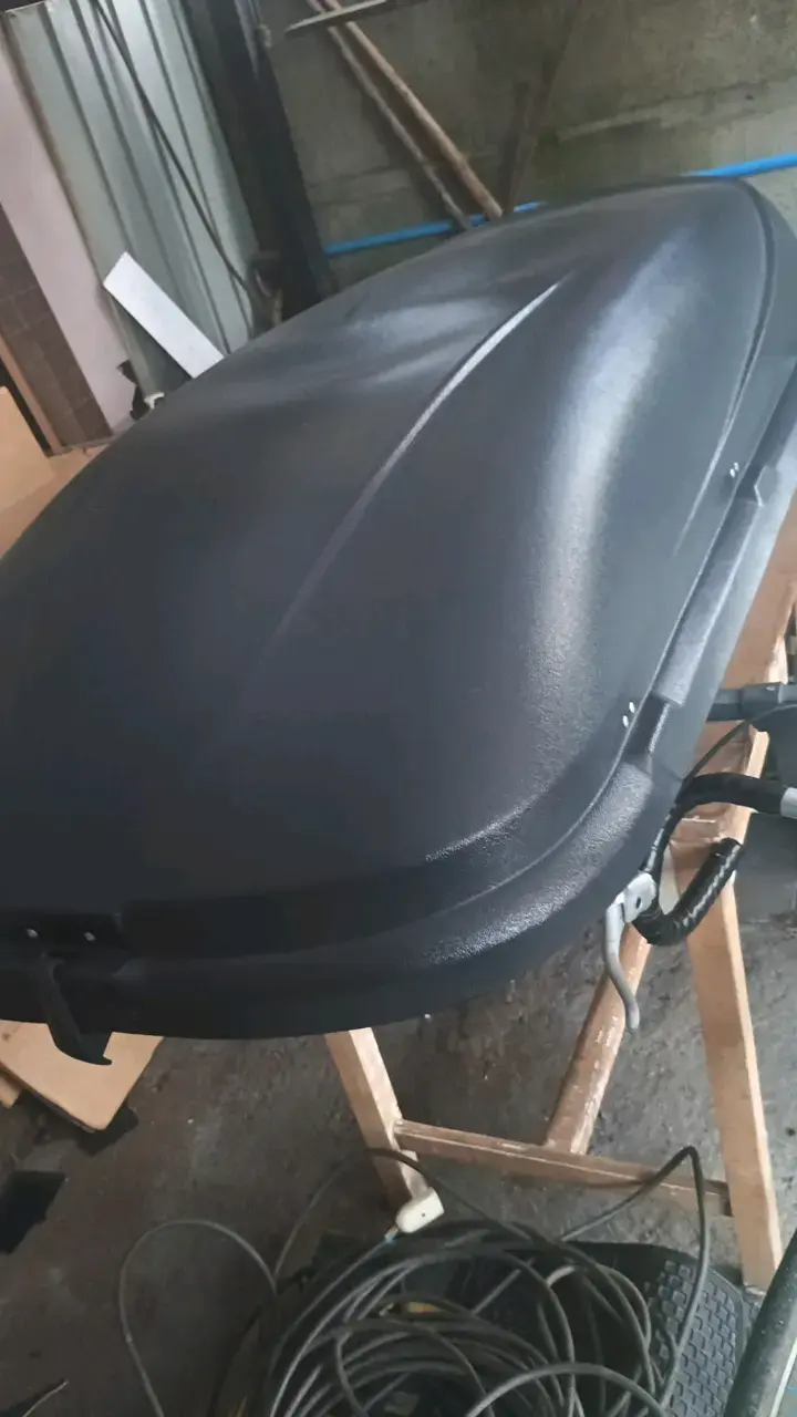 Baúl portaequipaje de techo BAG negro - 1