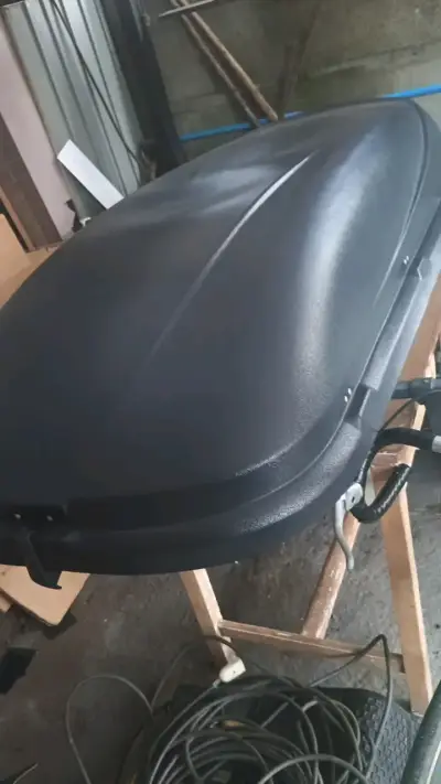 Baúl portaequipaje de techo BAG negro - miniatura 1