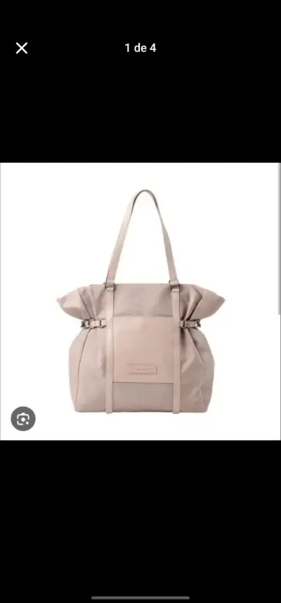Bolso tote beige Humana para mujer - miniatura 1