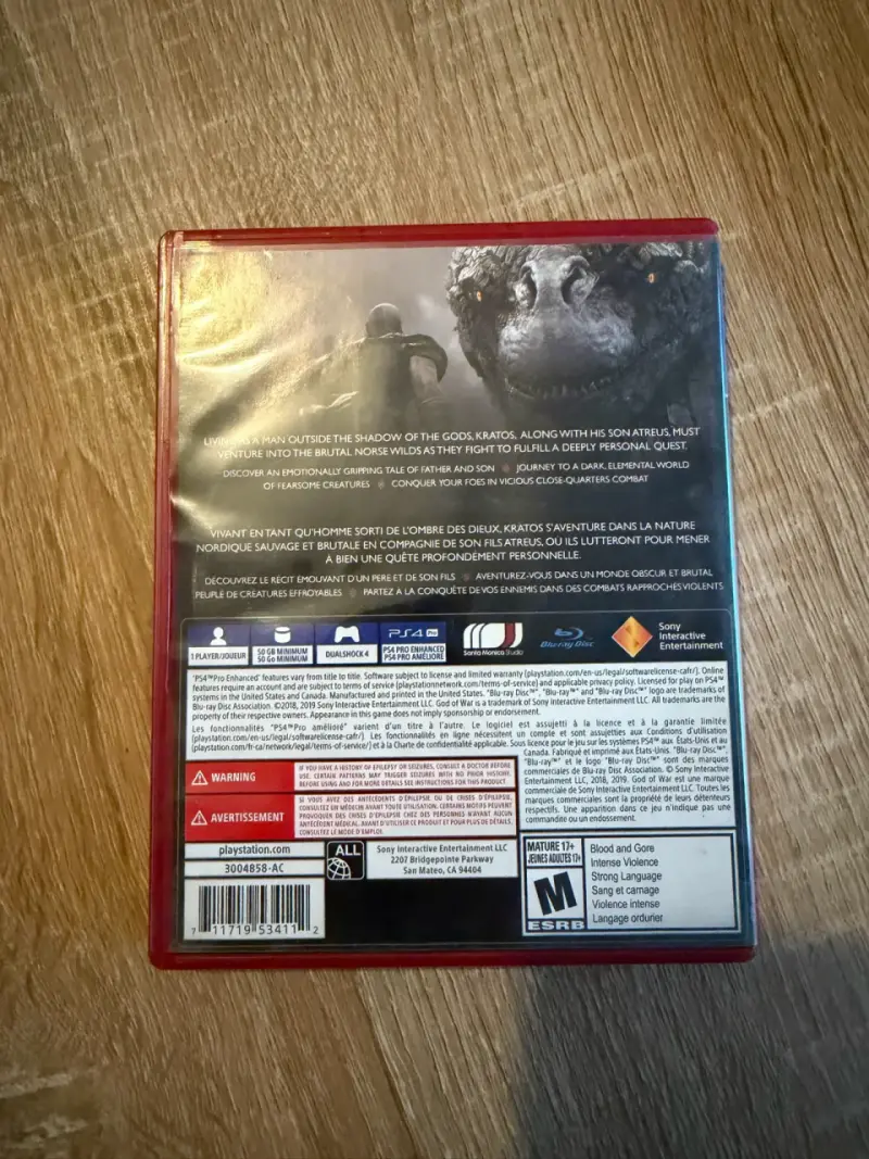 God of War PS4 PlayStation Hits en buen estado - 2