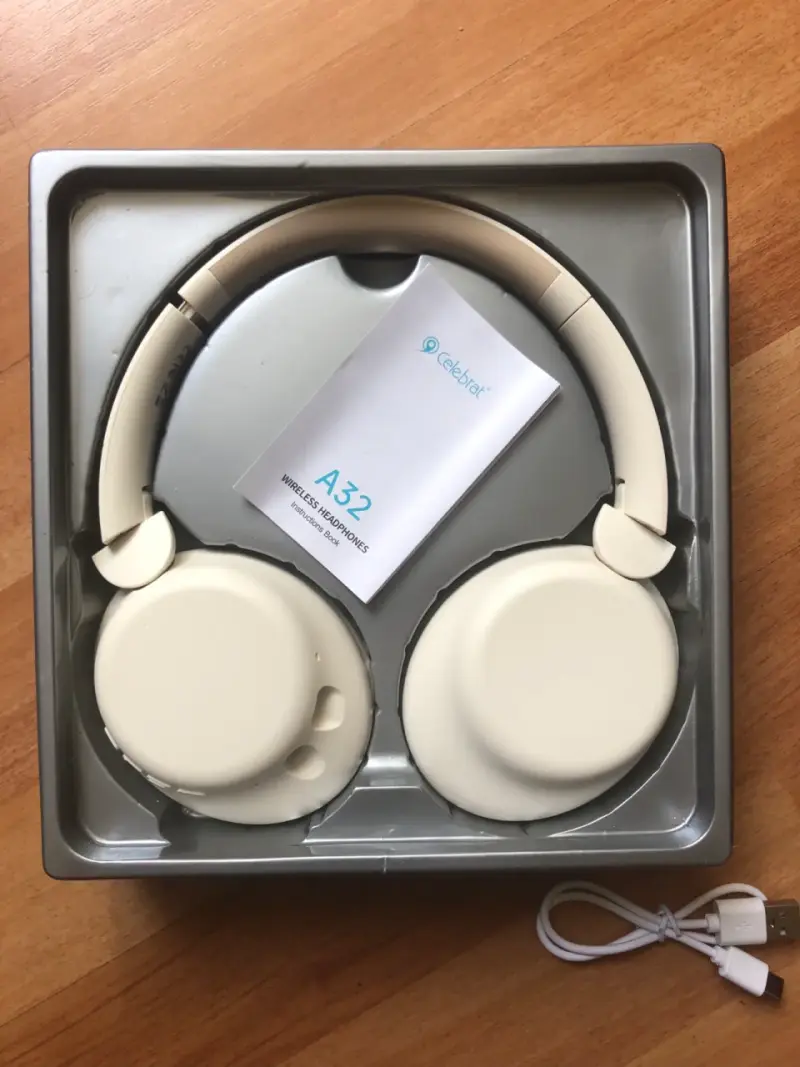 Audífonos Bluetooth Celebrat A32 con Extra Bass - 2