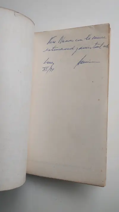 Libro Vida Continua' de Javier Sologuren, poesía - miniatura 2