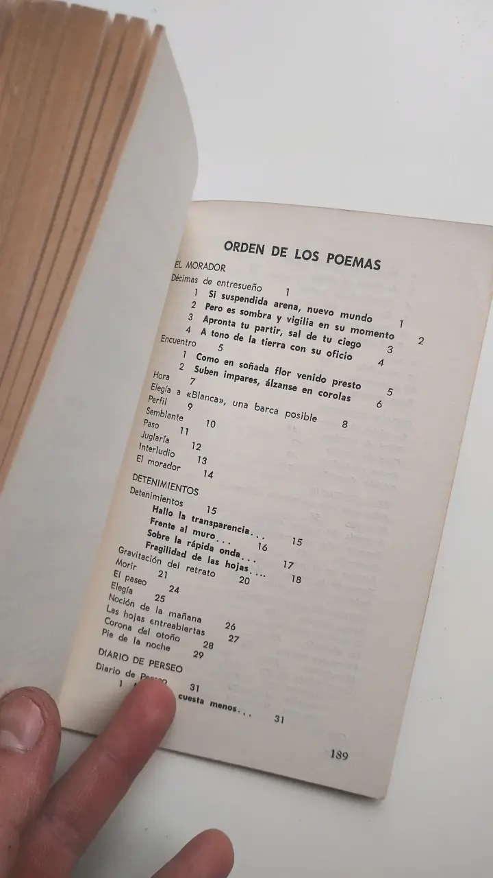 Libro Vida Continua' de Javier Sologuren, poesía - 5