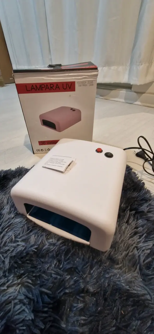Lámpara UV para uñas 36W con temporizador