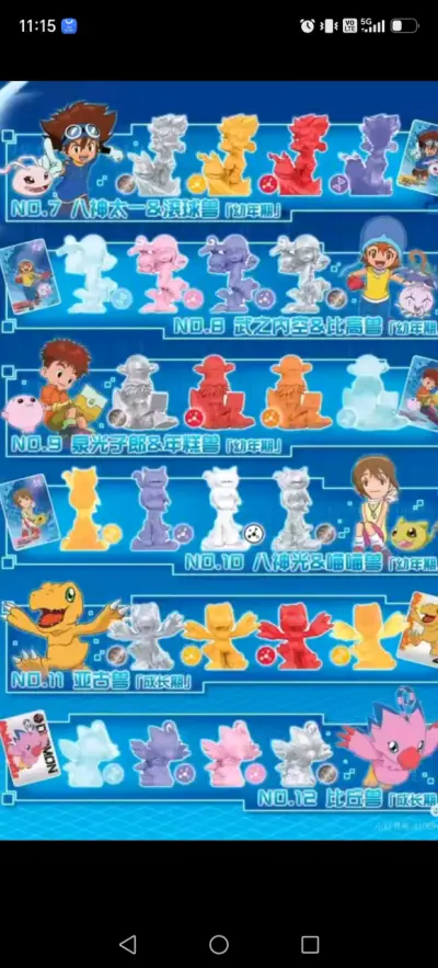 Figuras Digimon - miniatura 5