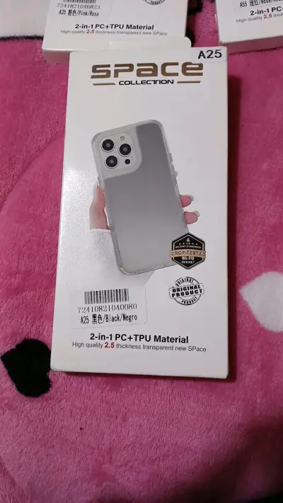 Funda transparente Space para Samsung galaxy A25 - miniatura 1