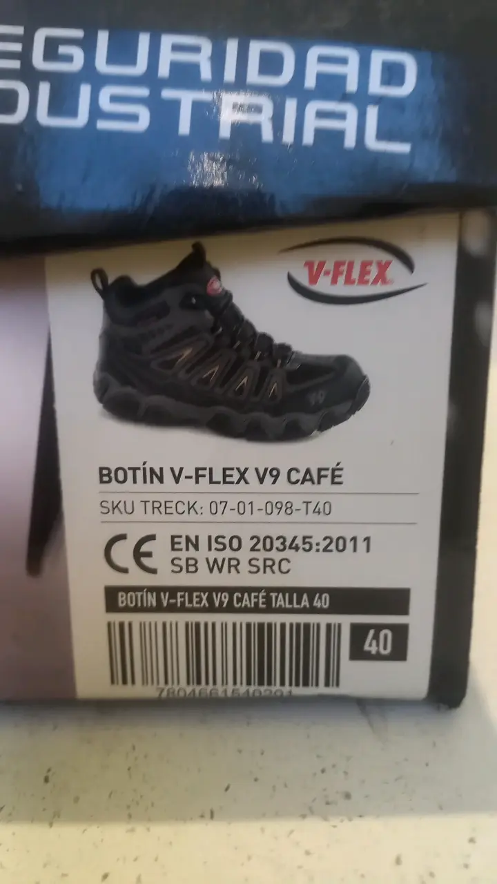 Botines de seguridad V-Flex V9 café impermeables - 3