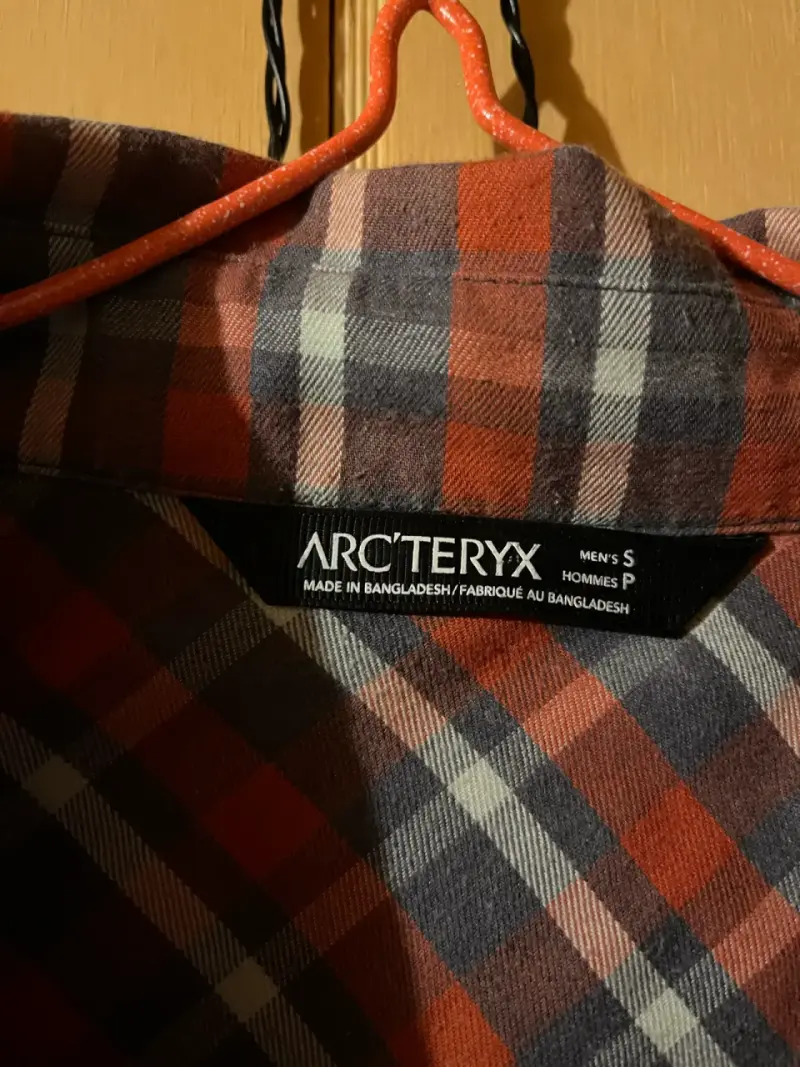 Camisa a cuadros Arc'teryx para hombre - 3