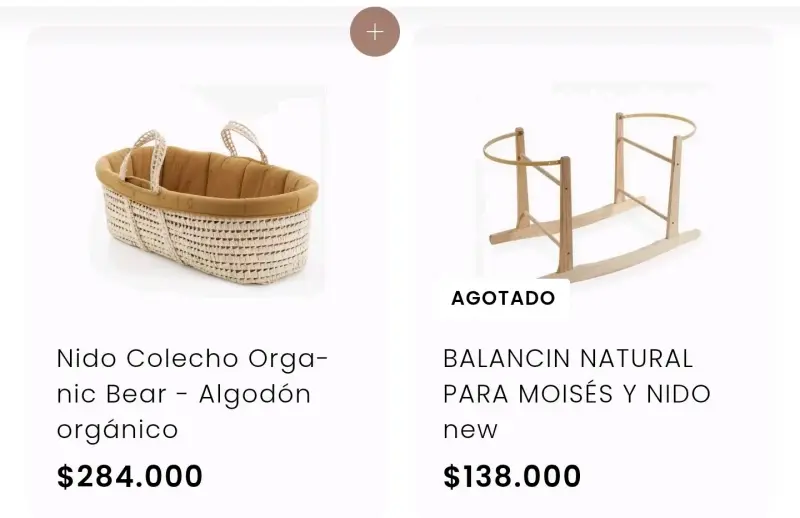Moises de mimbre para bebé con colchón - 6