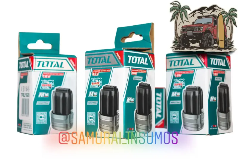 Bateria 16v TotalTools 2.0Ah (2.000Mah) Linea M16 - 5