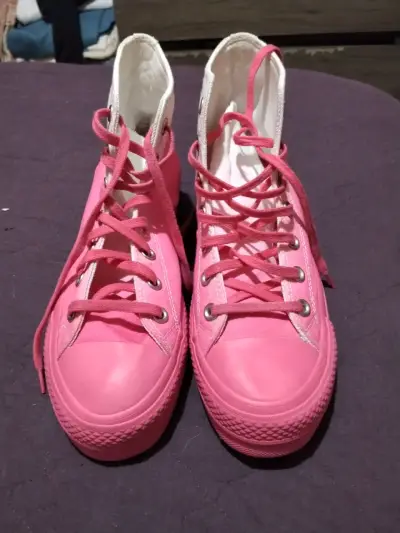 Zapatillas Converse All Star rosas degradadas - miniatura 2