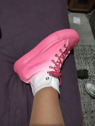 Zapatillas Converse All Star rosas degradadas - miniatura 3