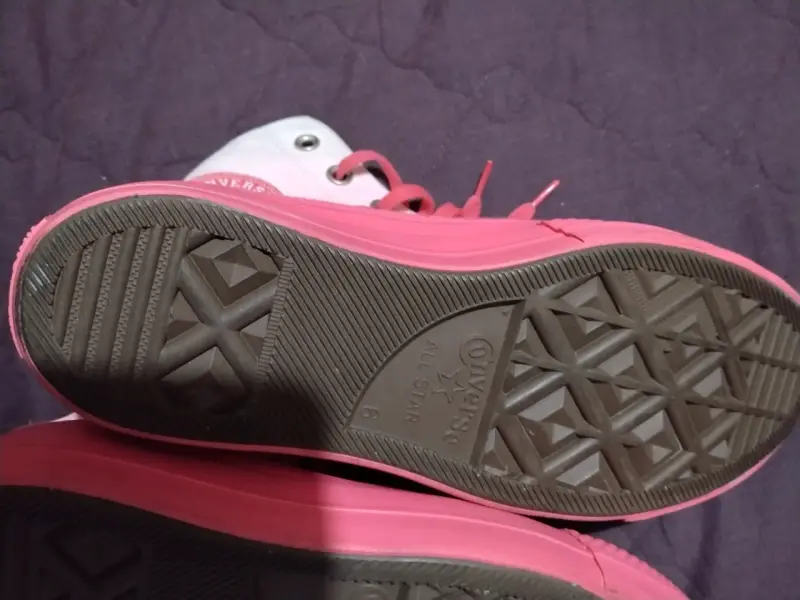 Zapatillas Converse All Star rosas degradadas - 5