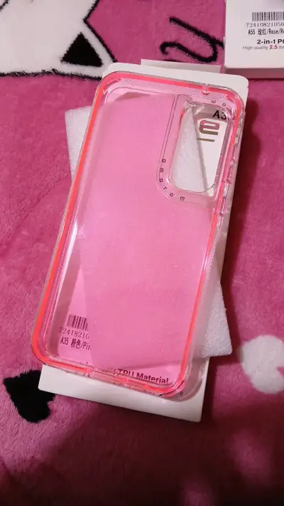 Funda protectora rosa para Samsung galaxy A35 - miniatura 3