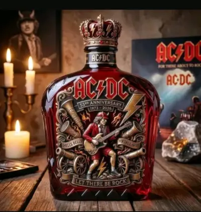 Botella de colección AC/DC 53 Aniversario - miniatura 1