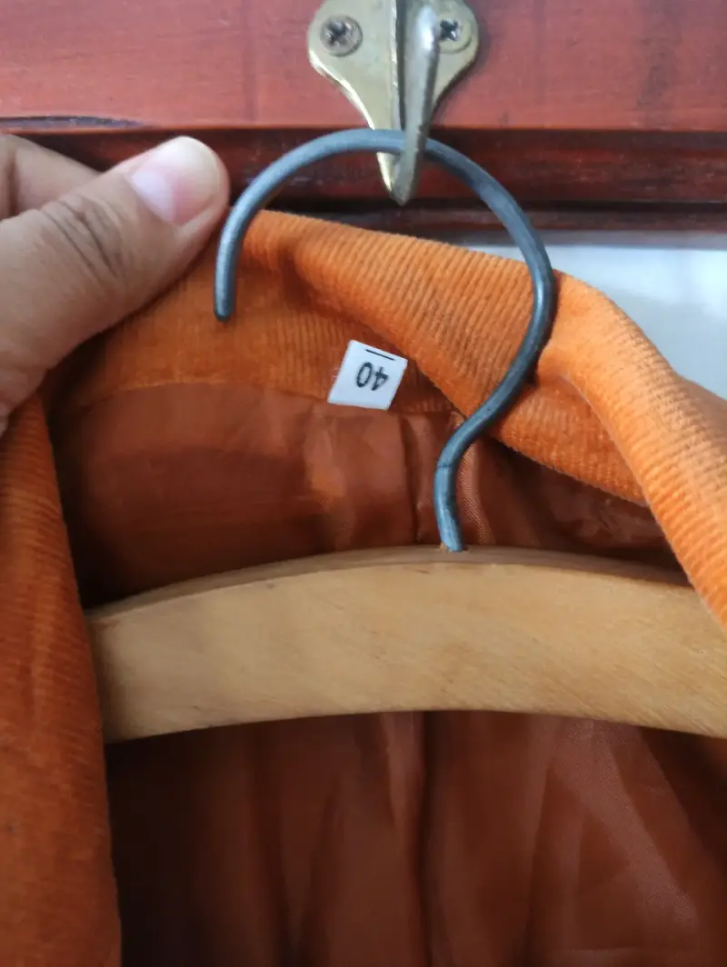 Blazer de mujer color terracota talla 40 - 3