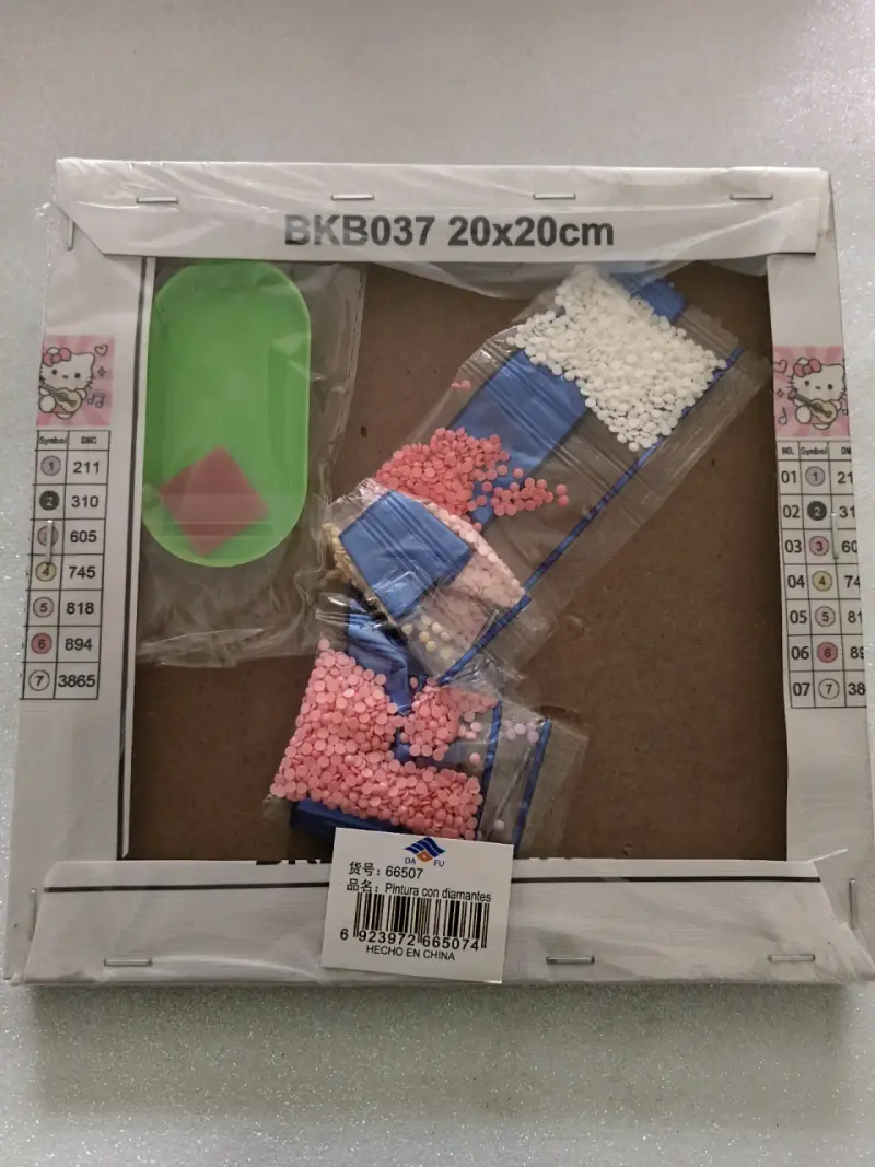 Kit de bordado Hello Kitty con guitarra - 2