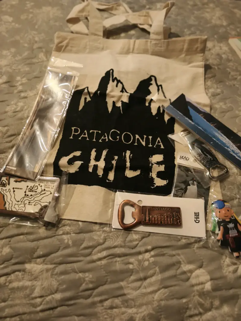 Set de souvenirs de Chile - 3