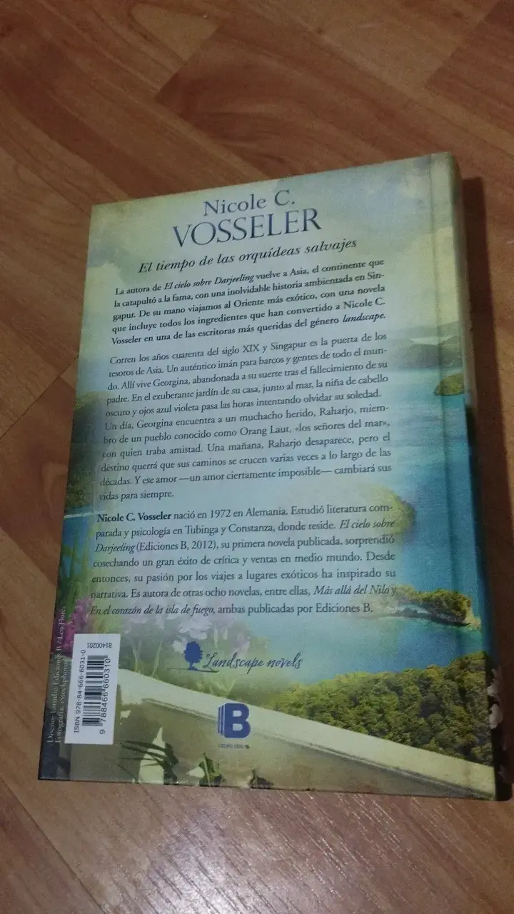 Libro 'El tiempo de las orquídeas salvajes' de Nicole C. Vosseler - 2