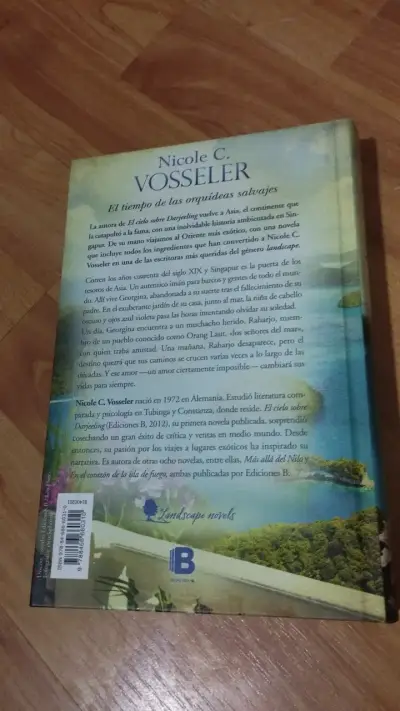 Libro 'El tiempo de las orquídeas salvajes' de Nicole C. Vosseler - miniatura 2