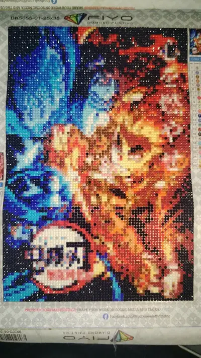 Pintura Diamante Fiyo Demon Slayer - miniatura 1