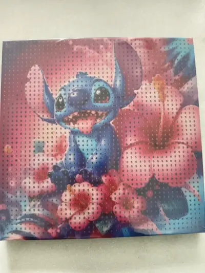 Kit de pintura diamante Stitch 20x20 cm - miniatura 1