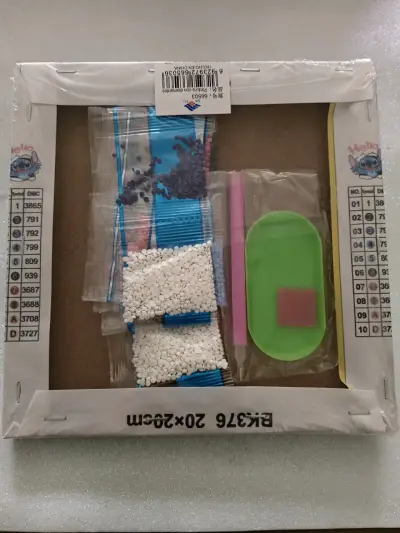 Kit de Bordado Diamante Stitch 20x20 cm - miniatura 2