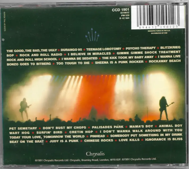 The Ramones – Loco Live (CD) - 2