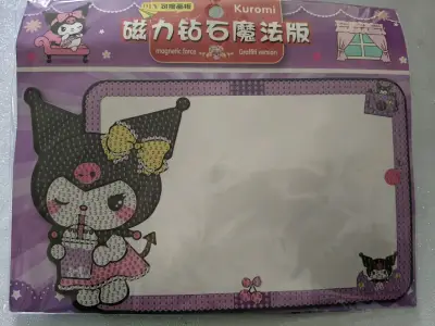 Tablero de Dibujo Magnético Kuromi DIY - miniatura 1