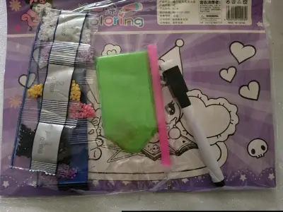 Tablero de Dibujo Magnético Kuromi DIY - miniatura 2