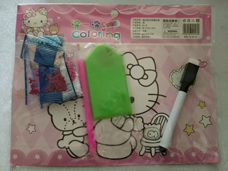 Pizarra magnética Hello Kitty para niños - 2